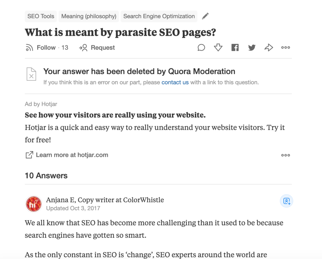 The Ultimate Quora Marketing Guide 2019 Foxfire Digital